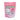 Back of Peelerz Peelable Gummy Peach 6 Oz bag showing nutrition facts and gluten-free label.