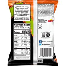 Cheetos Flamin' Hot Limón back packaging with nutrition facts and Frito Lay branding, 2 oz snack.