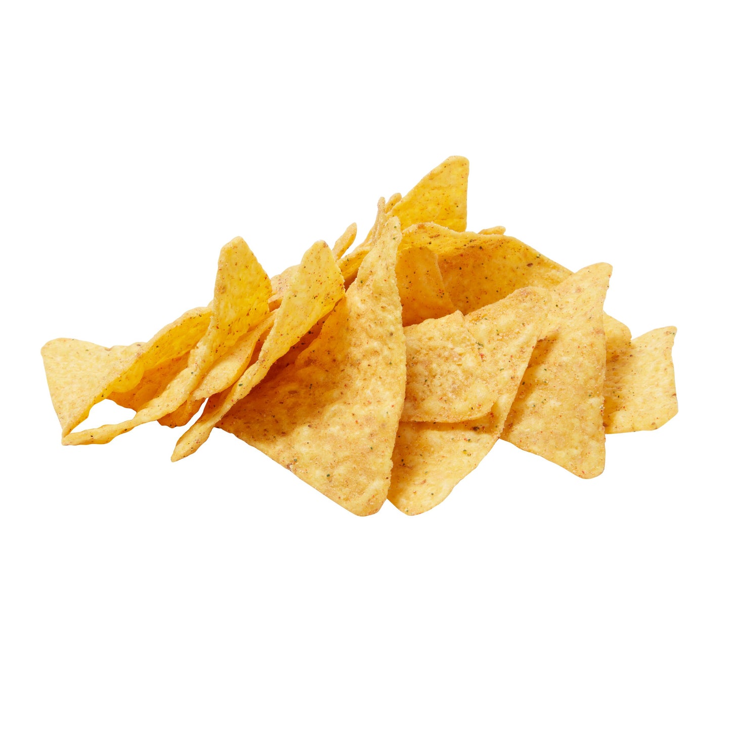 Doritos Cool Ranch chips showcasing a pile of triangular corn snacks, perfect for snacking in bulk from Frito Lay.