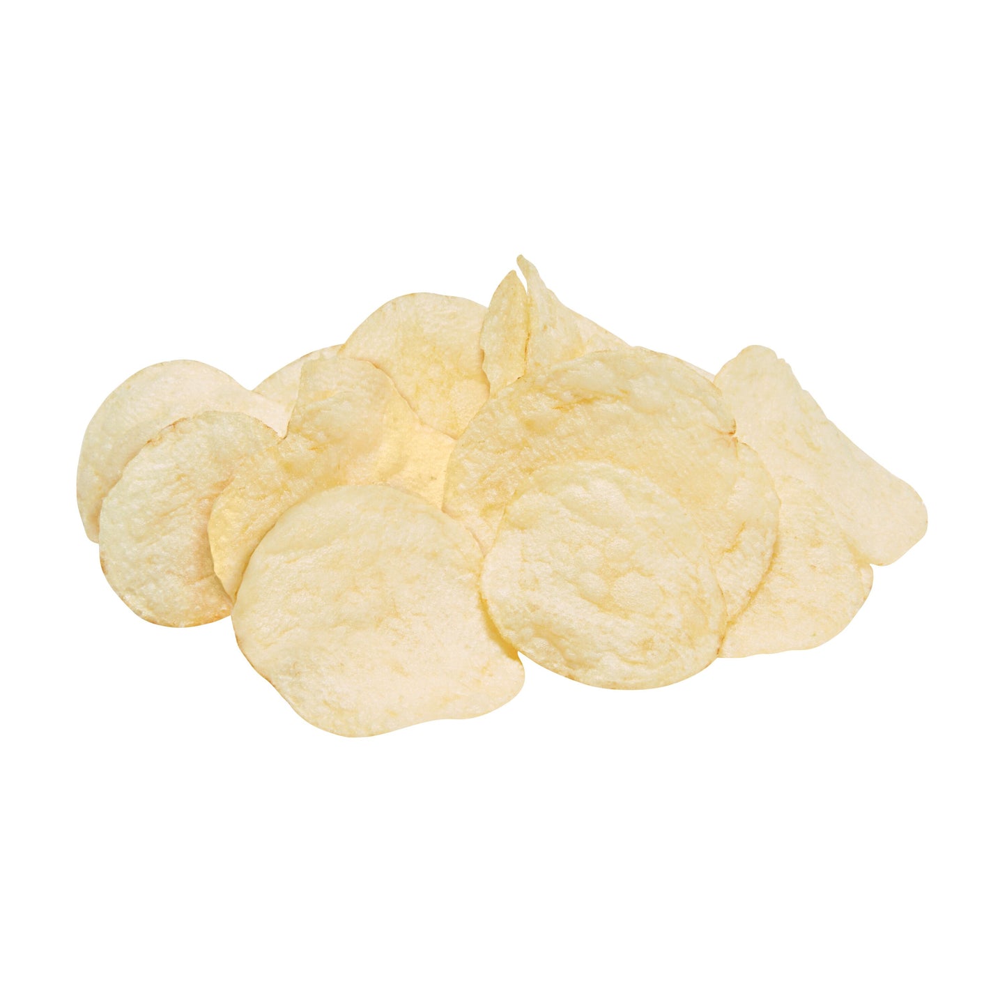 Lay's Limón potato chips in a pile, featuring zesty lime flavor, perfect for bulk snacking or sharing.