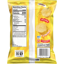 Nutrition facts and nutritional information for Lay's Classic 1.5 Oz potato chips, crispy and delicious snack.