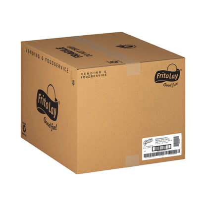 Frito Lay bulk chips case box for vending and foodservice needs, featuring the iconic Frito Lay logo.