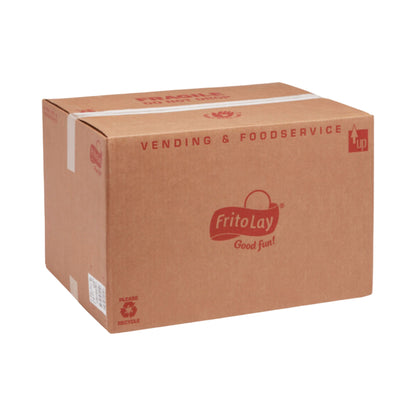 Frito Lay bulk chips case for vending and foodservice, cardboard box with branding.