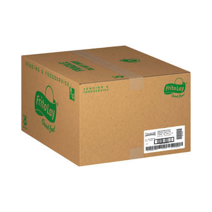 Frito Lay bulk chips case ready for vending and foodservice, offering convenience and quality snacks.