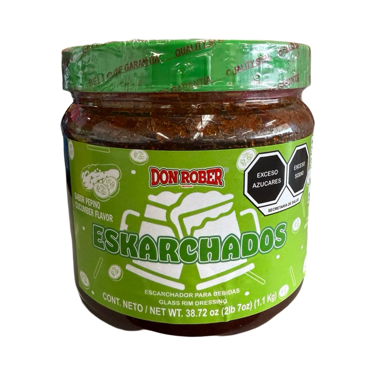 Don Rober Eskarchados Cucumber Flavored Michelada Rim Dip (38.72 Oz)