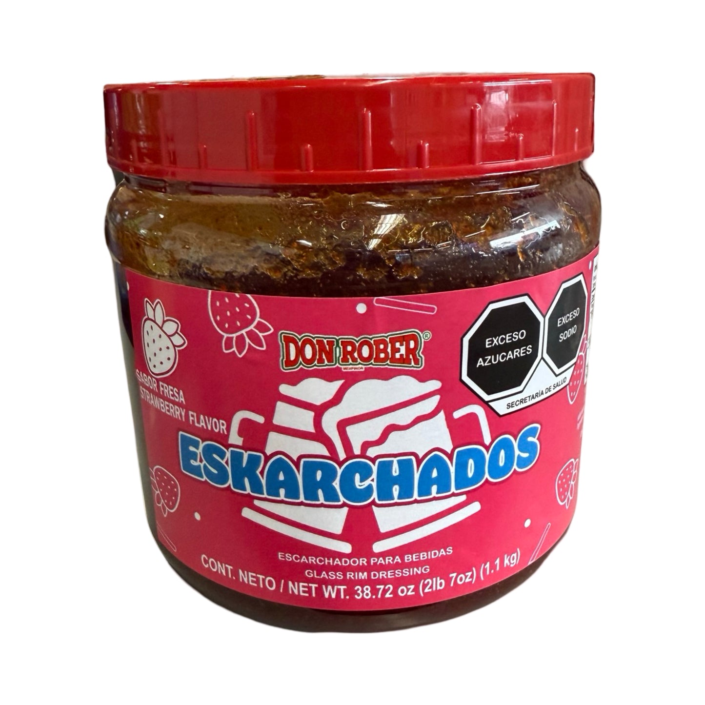 Don Rober Eskarchados Strawberry Flavored Michelada Rim Dip (38.72 Oz)