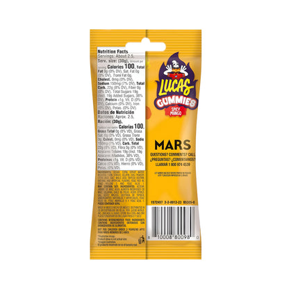 Lucas Gummy Spicy Mango Candy 12 Pack (2.46 Oz)