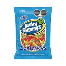 Lucky Gummys Lombrices (Gummy Worms) Bag 1 Kg