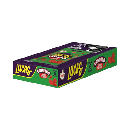 Lucas Gummies Spicy Watermelon Candy 6 Pack (1.41 Oz)