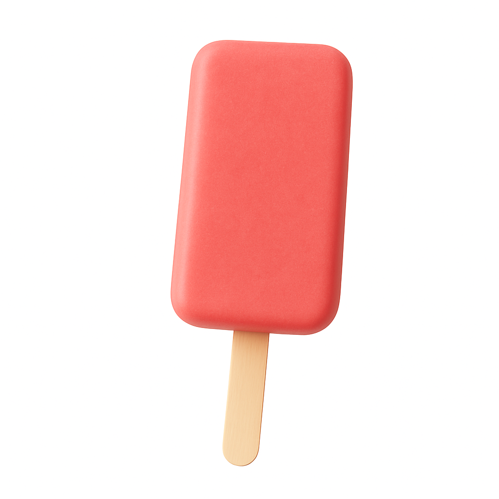 Natural Ice Cream Fruit Bars Water-Based (12 Count)