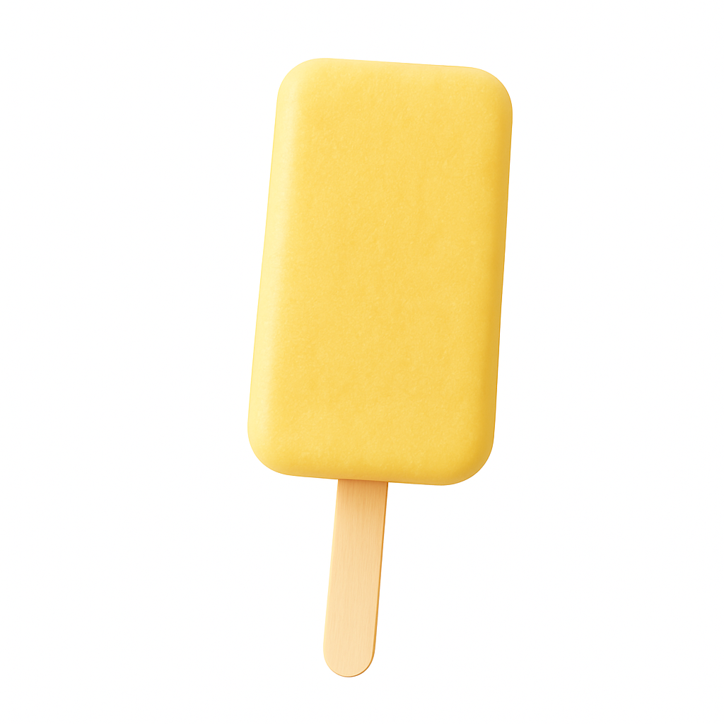 Natural Ice Cream Fruit Bars Water-Based (12 Count)