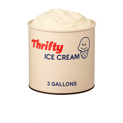 Thrifty 3 Gallon Ice Cream, All Flavors