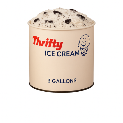 Thrifty 3 Gallon Ice Cream, All Flavors