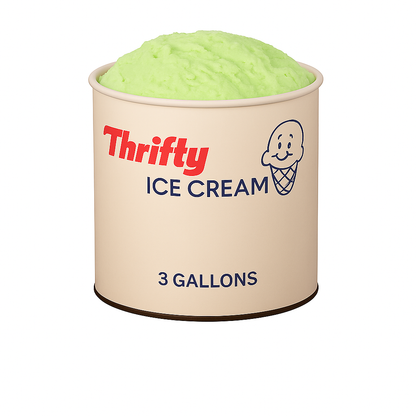 Thrifty 3 Gallon Ice Cream, All Flavors