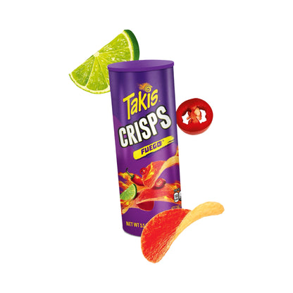 Barcel Takis Crisp Chili Pepper & Lime Potato Chips (5.5 Oz)