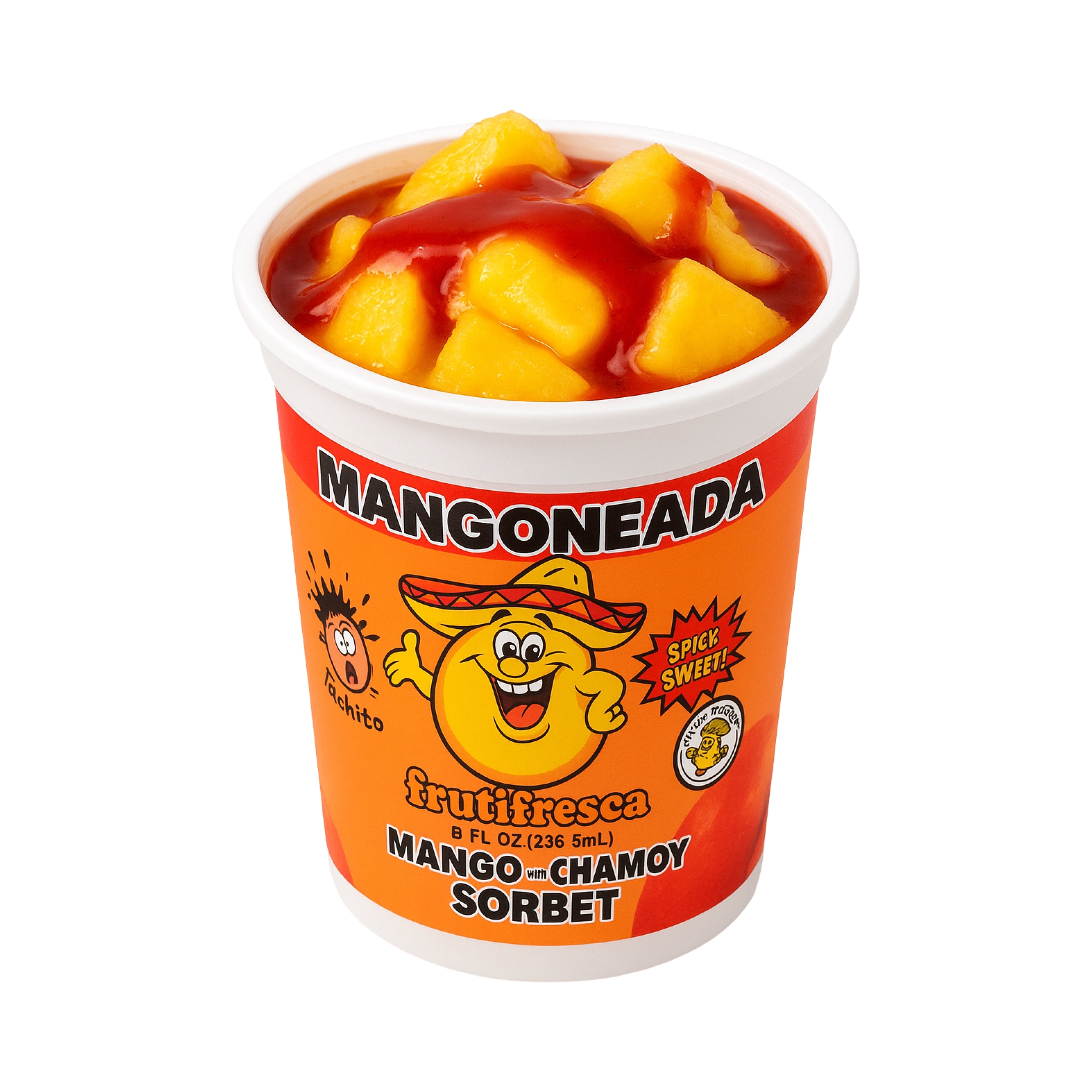 Fruiti-Fresca Mangoneada Ice Cream Cup (12 Count)