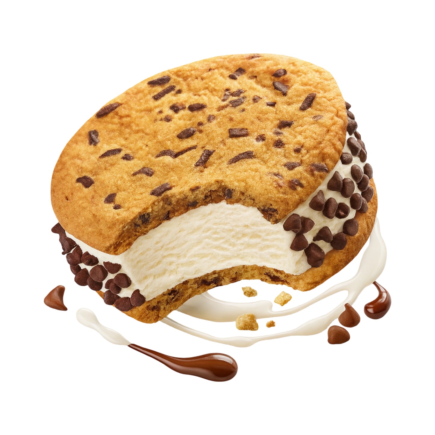 Blue Bunny Chips Galore Cookie Ice Cream Sandwich (12 or 24 Count)