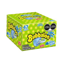Bubbaloo Sour Blue Raspberry Splash Chewing Gum (47 Count)