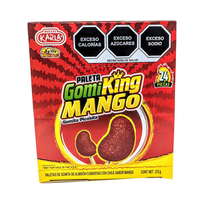 Karla Comi King Mango Lollipop (24 Count)