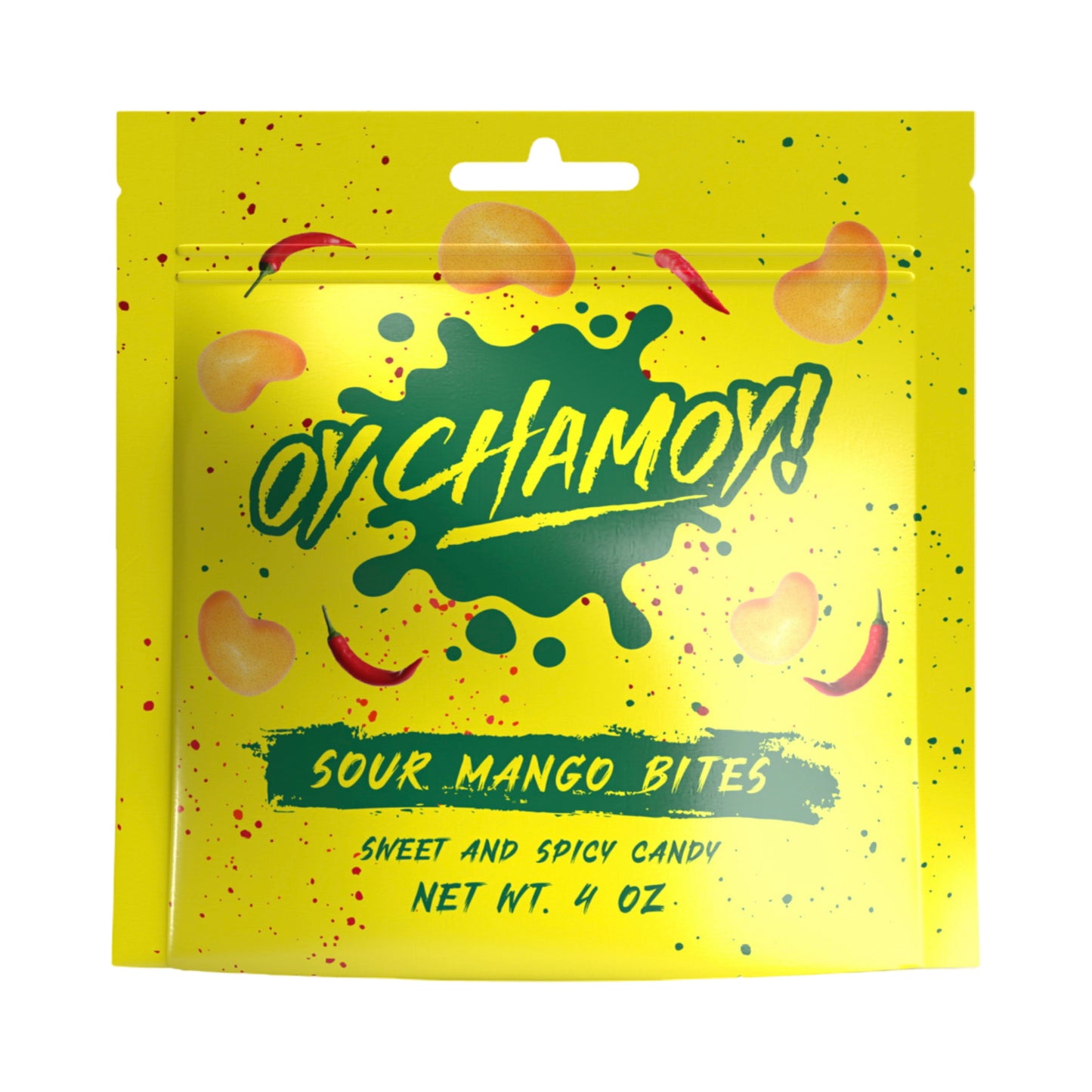 Oy Chamoy! Sour Mango Bites 4 Oz.