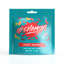 Oy Chamoy! Sour Gummy Worms 4 Oz.