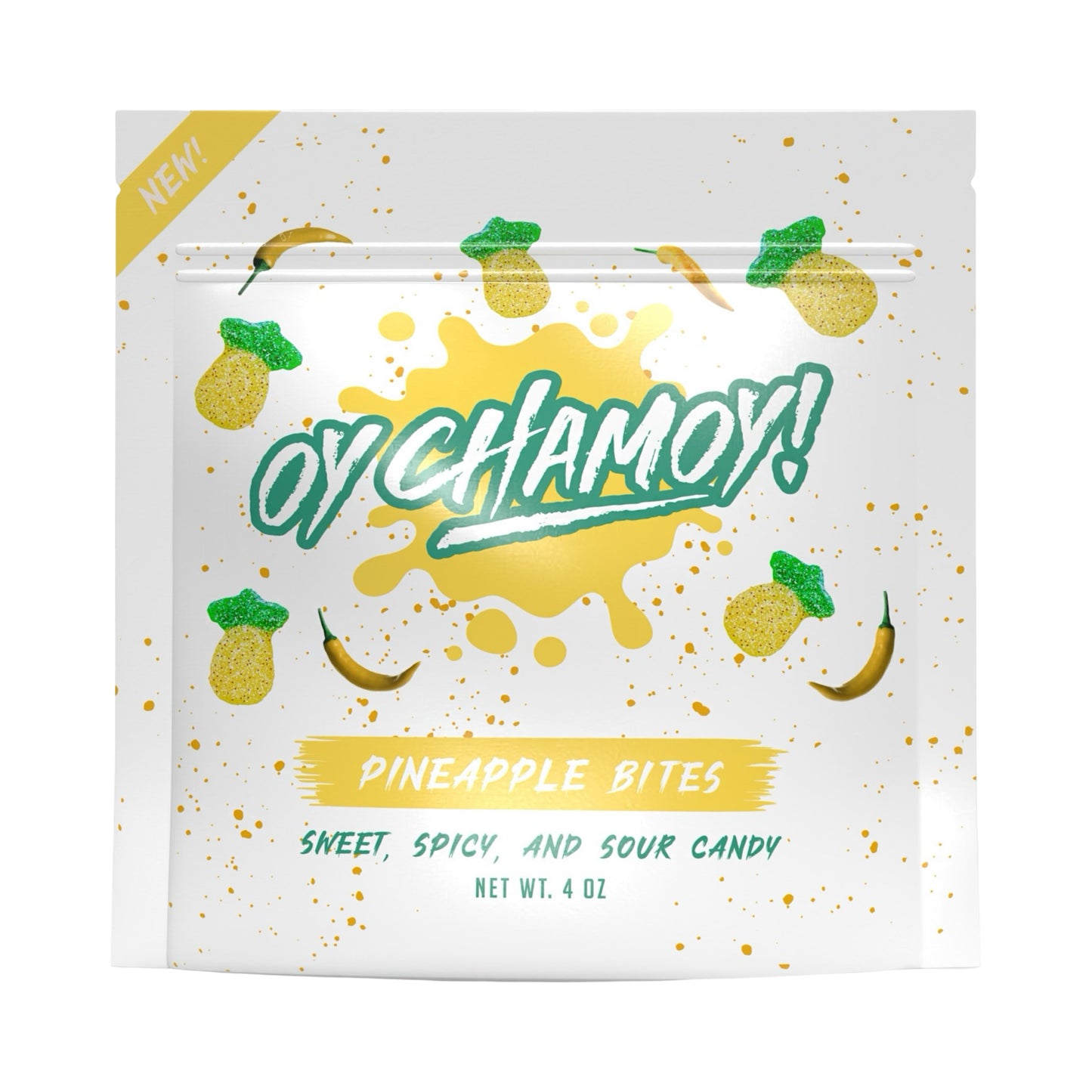 Oy Chamoy! Pineapple Bites 4 Oz.