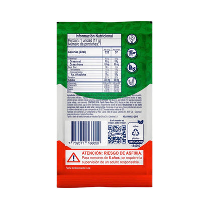 Colombina Bon Bon Bum Bubble Gum Lollipops (20 Pieces) Flavors of Passion Fruit/Watermelon with Tajin Powder