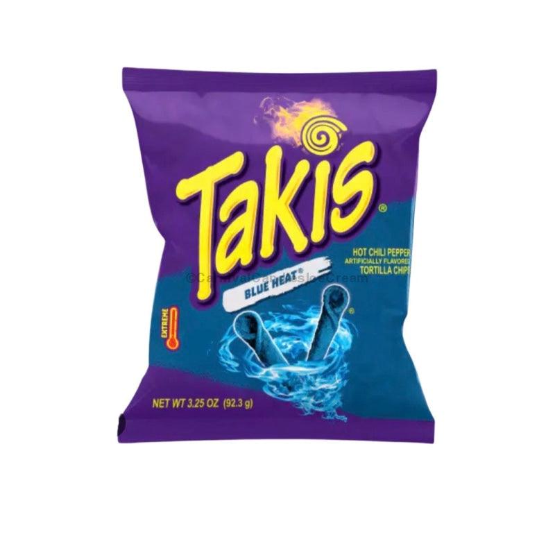 Barcel Takis Blue Heat 3.25 Oz (20 Count) Potato Chips