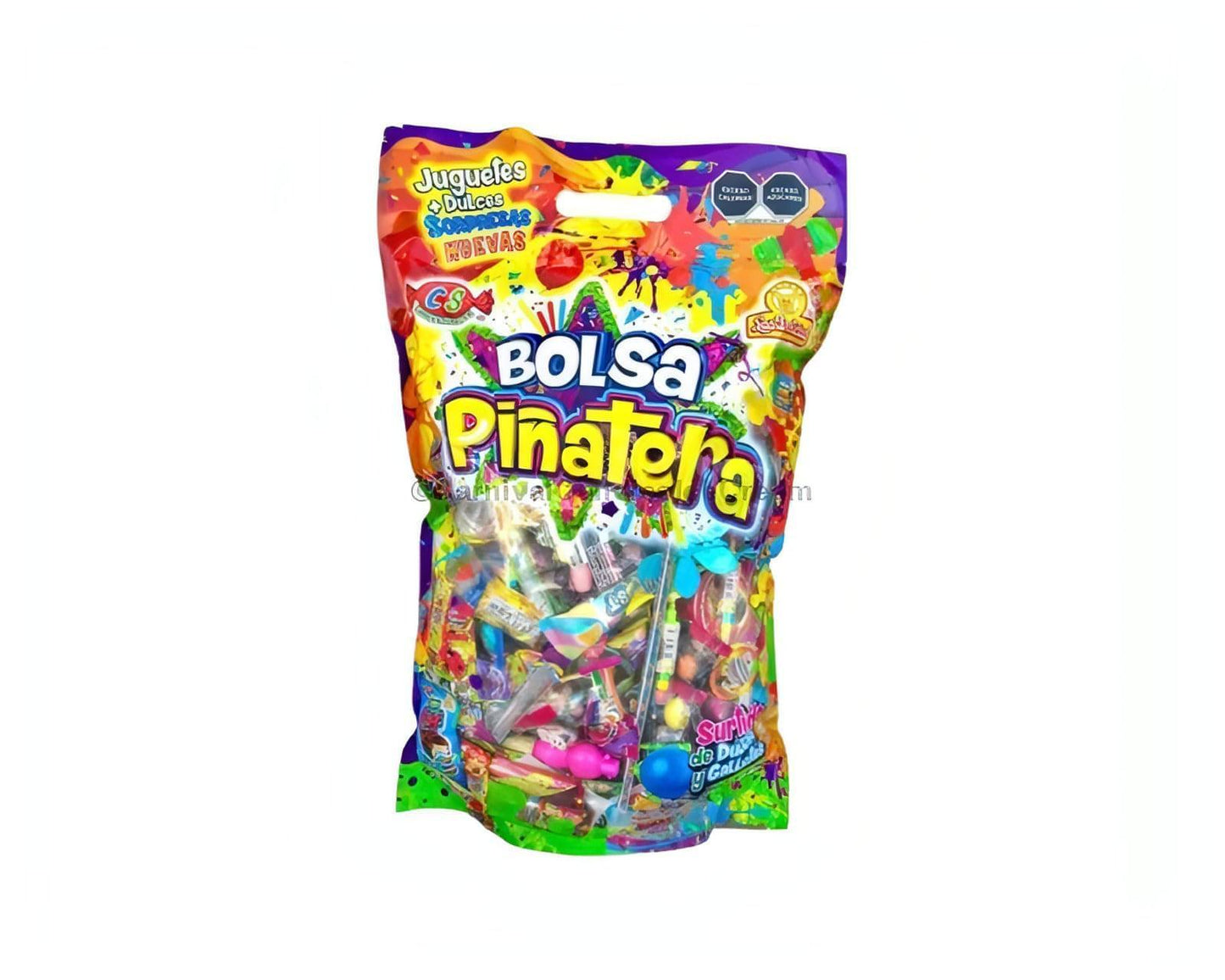 Bolsa Pinatera - Assorted Candy Pinata Mix in bulk Mexican candy packaging for festive celebrations.
