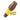 Bomb Pop Banana Fudge ice cream pop in rocket shape, featuring banana and chocolate flavors; perfect for bulk ice cream orders.