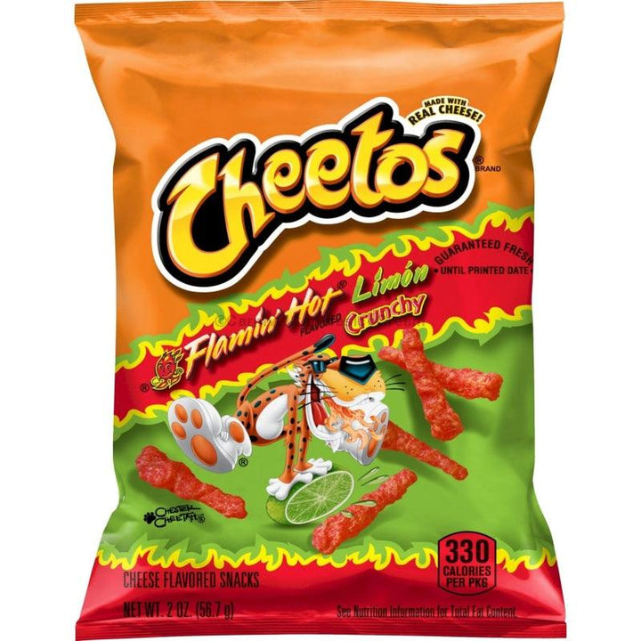 CHEETOS FLAMIN HOT LIMON LSS - Carnival Candies & Ice Cream Inc.