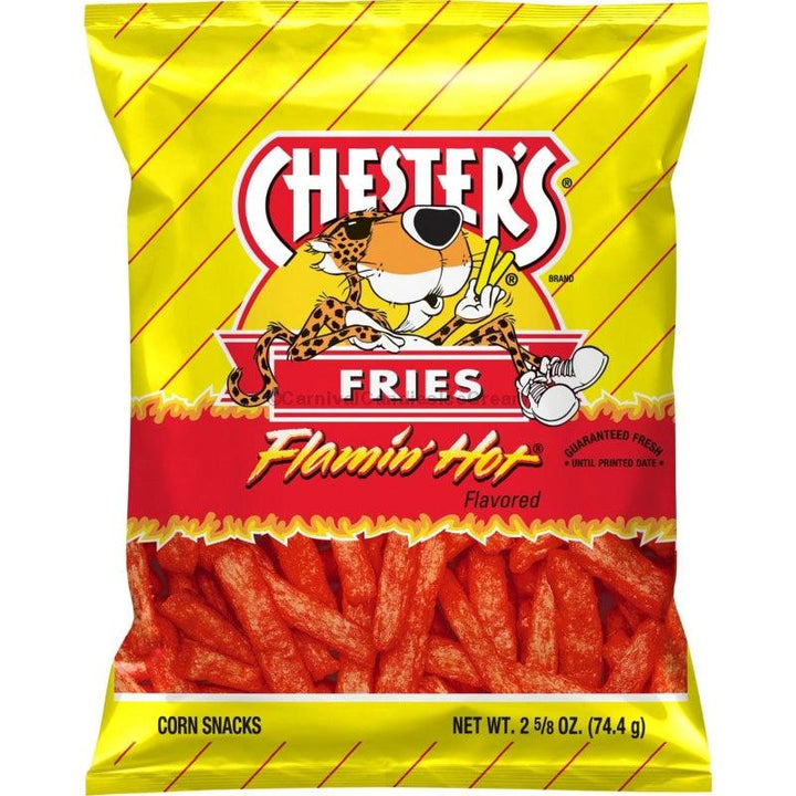 CHESTERS HOT FRIES XVL CASE - Carnival Candies & Ice Cream Inc.