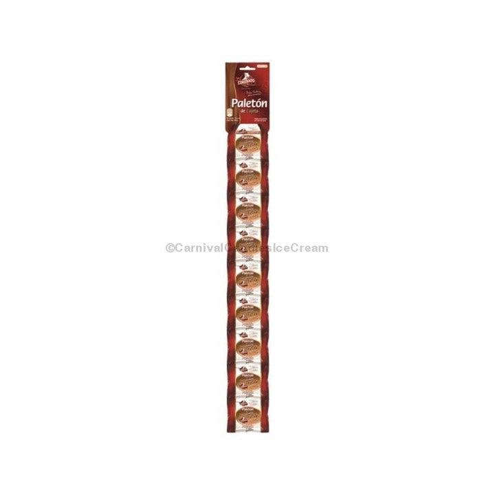 Coronado Paleton Lollipops (10 Count) Caramel Flavor