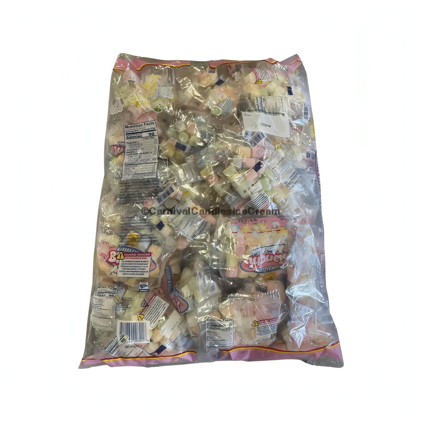 De La Rosa Bianchi Mini Marshmallows, 30 count bag of fluffy Mexican candy bulk, perfect for snacking or adding to hot cocoa.