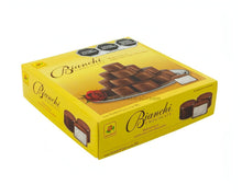 Bianchi Chocolate box featuring soft marshmallow treats, ideal for bulk Mexican candy lovers.