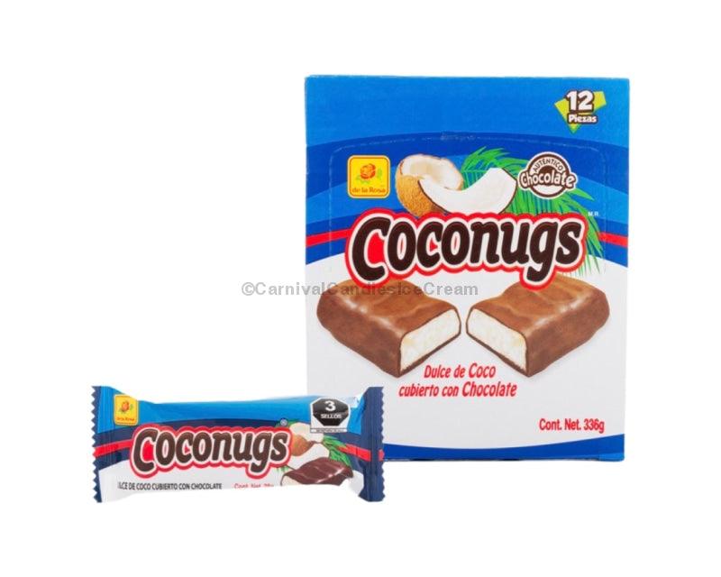 De La Rosa Coconugs (12 Count) Coconut Flavor