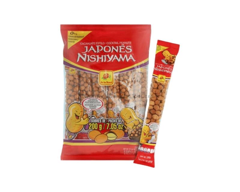 De La Rosa Japones Nishiyama Giant Peanuts (6 Count) Peanut Snacks