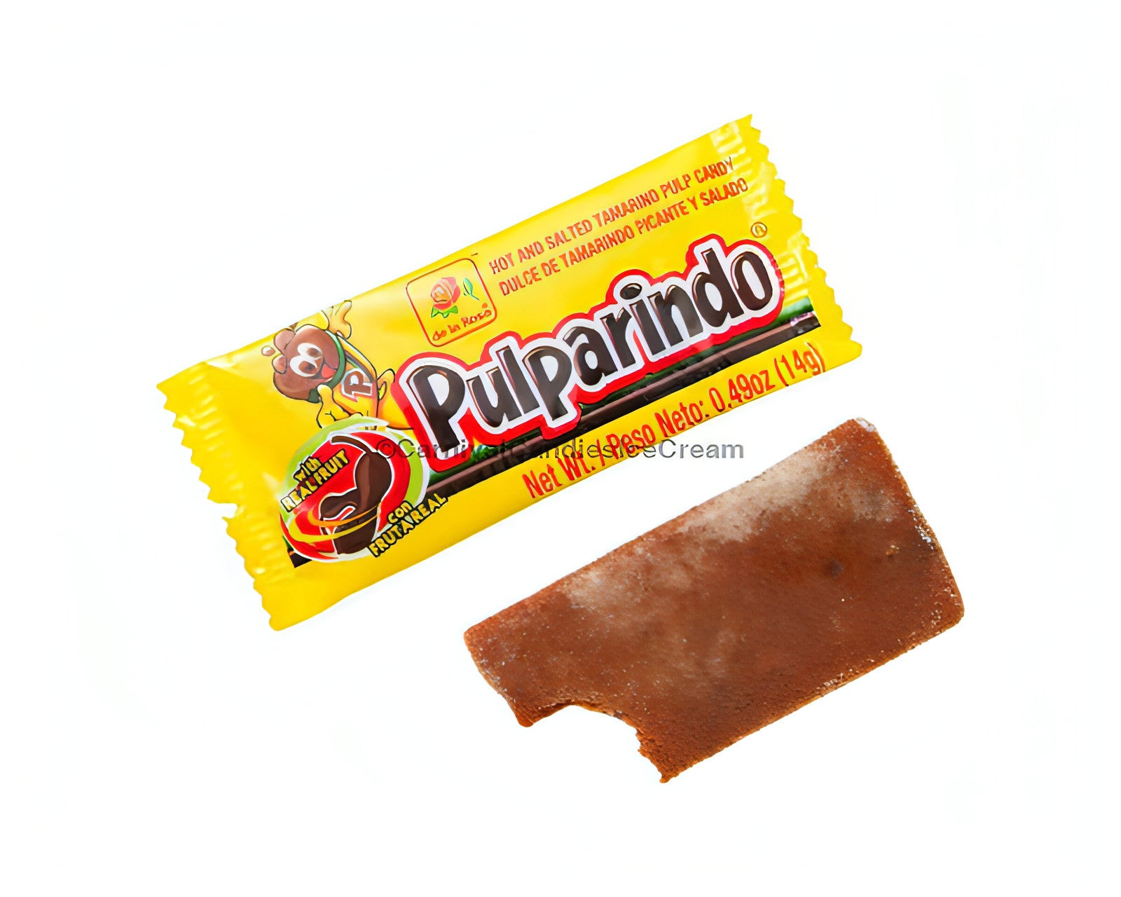El Rosa Candy De La Rosa Pulparindo Original (20 Count) - Bulk Mexican Candy ...