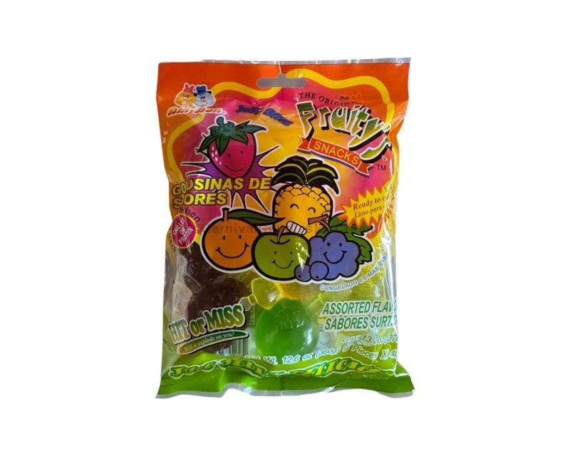 Din-Don Assorted Jelly Fruit (9 Count) Flavor