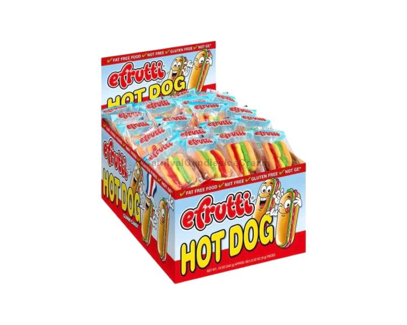 Efrutti Hot Dog (60 Count) Chewy Candy