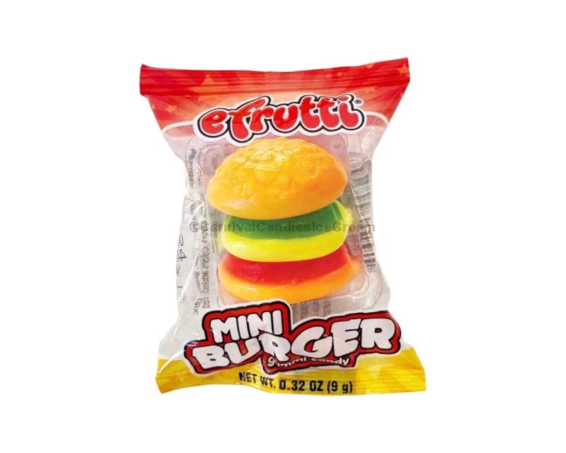 Efrutti Mini Burger (60 Count) Chewy Candy