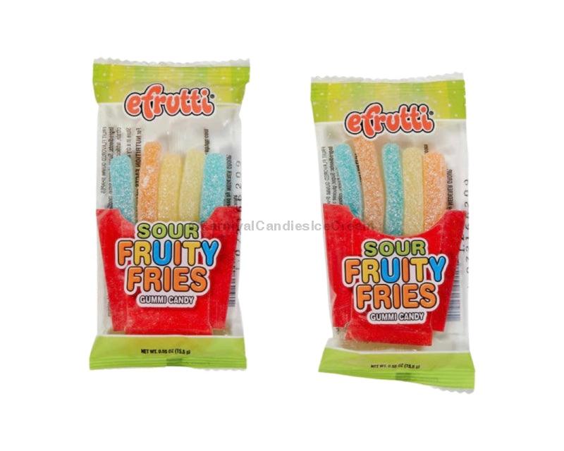 Efrutti Sour Fries (48 Count) Chewy Candy