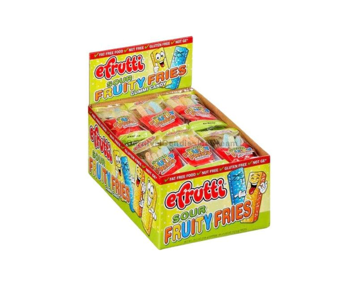 Efrutti Sour Fries (48 Count) Chewy Candy