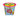 Rosati Emoji Cotton Candy Cup featuring colorful emoji design, perfect for parties and sharing, 12-count bulk ice cream.