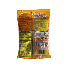 Hola Orange Flavored Saladitos package, a delightful Mexican snack with nutritional facts and vibrant design.