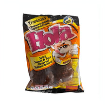Hola Spicy Sweet & Sour Saladitos 12 Count, a delicious Mexican snack delight with salted apricot flavor.