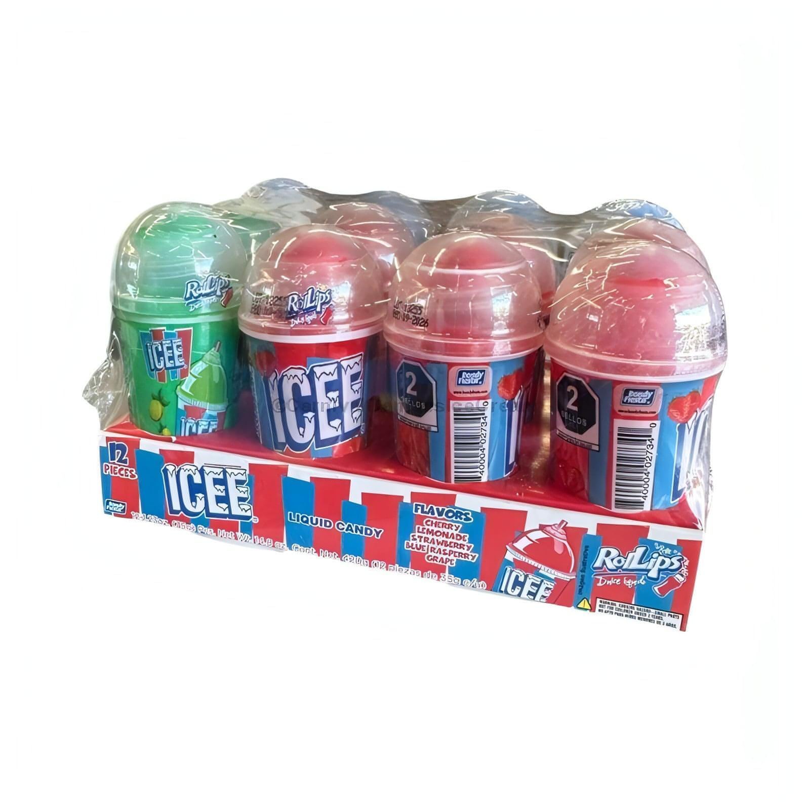 ICEE Liquid Candy RolLips (12 Count) – Carnival Candies & Ice Cream Inc.