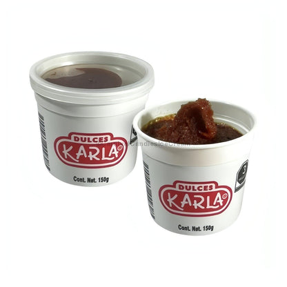 Karla Vasito Tamarindo y Guayaba - Mexican candy cups with tamarind and guava flavor, perfect for bulk treats.