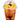 Fruiti-Fresca Mangoneada Ice Cream Cup with stick, mango ice cream topped with chamoy and fresh mango slices, bulk ice cream, 12 count.