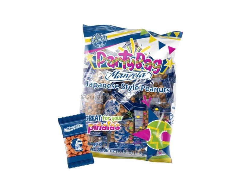 Manzela Peanuts Party Bag (50 Count) Peanut Snacks